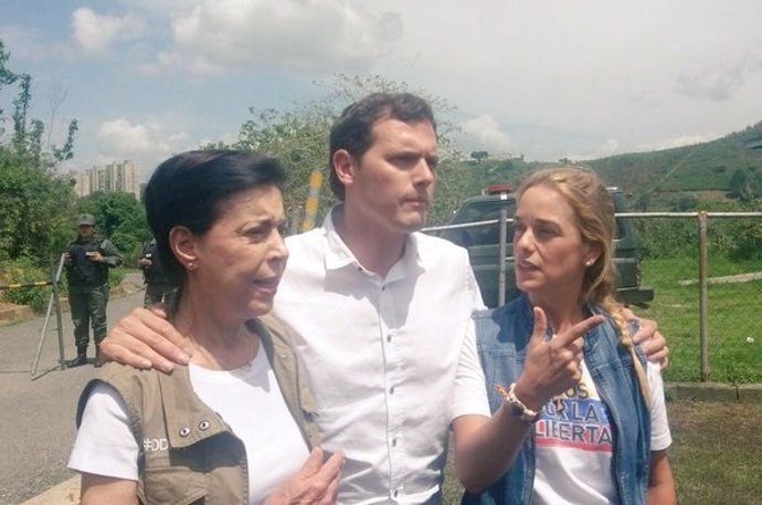Albert Rivera no logra visitar a Leopoldo López