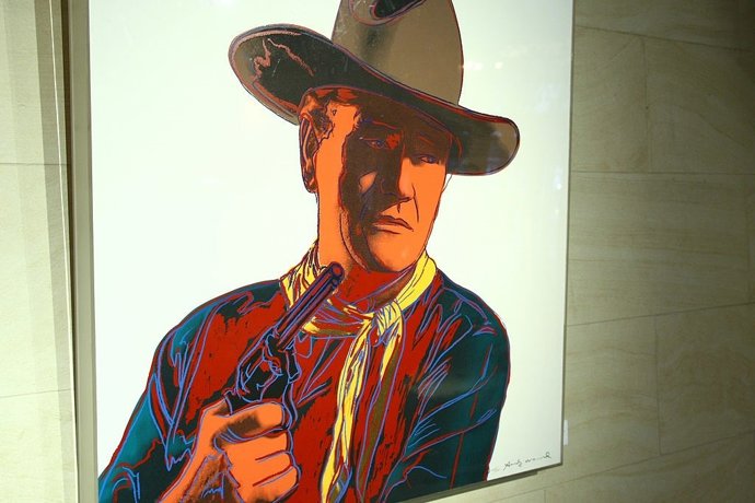 Retrato de John Wayne