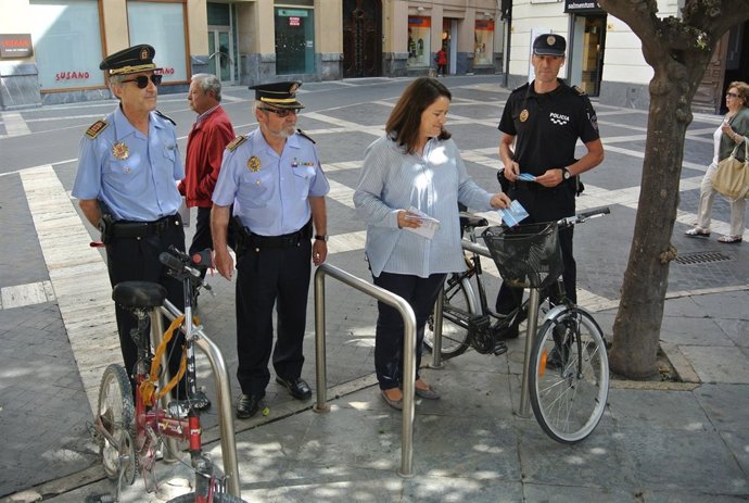 Presentación de la campaña 'Ciclista, respeta las normas' 