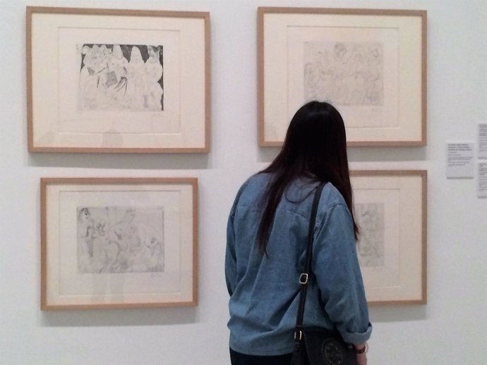 Exposición 'Los 156 grabados' en el Museu Picasso