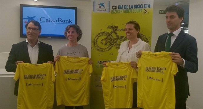 Presentación del Día de la Bicicleta de Pamplona.
