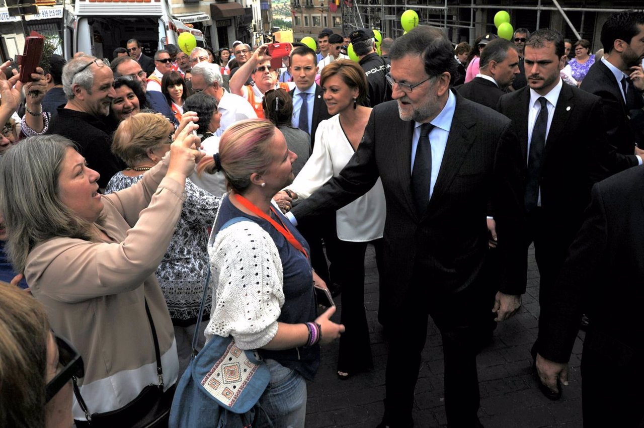 Rajoy y Cospedal Corpus