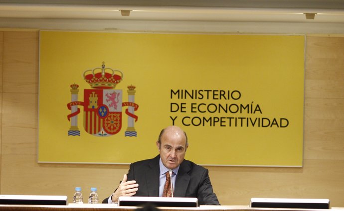 El ministro de Economía y Competitividad en funciones, Luis de Guindos