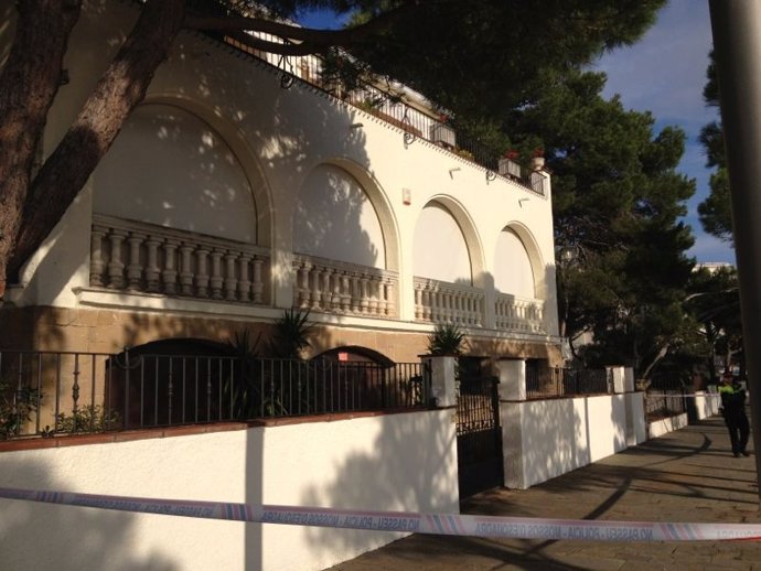 Casa donde murió el empresario Jordi Comas (Platja d'Aro)