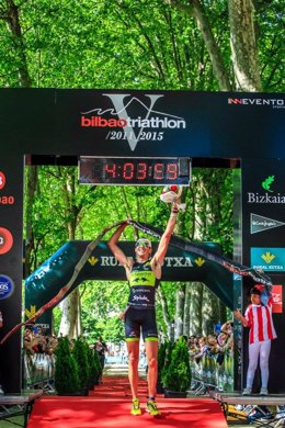 Ganador del Bilbao Triathlon de 2015