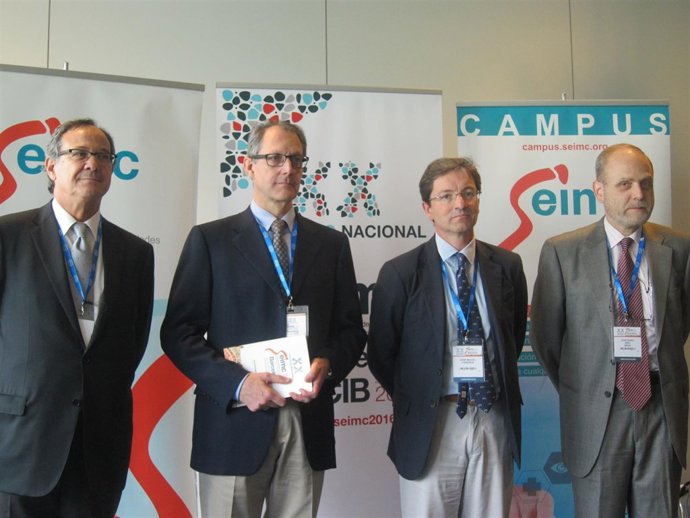 Jordi Vila, Rafael Cantón, Jose Miguel Cisneros, Josep Maria Miró (Seimc)