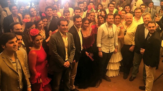 Foto Juanma Moreno En La Feria