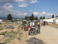 Nada y Siham, el miedo y la incertidumbre ante el final de Idomeni