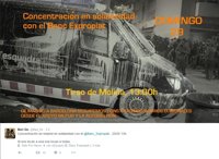 Radicales antisistema convocan una "concentración" en Madrid en apoyo a los okupas de Barcelona