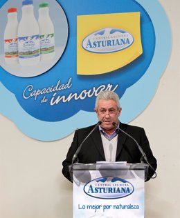 ¡Bertino Velasco, Presidente Central Lechera Asturiana.