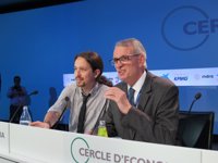 Iglesias apoya la gestión de Colau ante los disturbios de Gràcia y la ve "muy coherente"