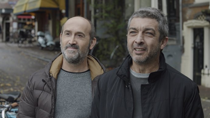 Fotograma de 'Truman' de Cesc Gay con Ricardo Darín y Javier Cámara