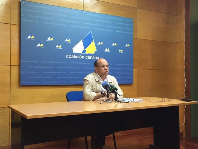 El secretario general de CC, José Miguel Barragán