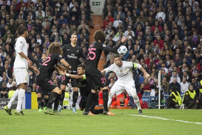REAL MADRID - PSG.  Sergio Ramos 