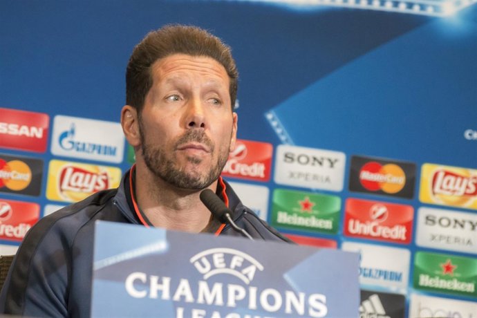 Simeone, Rueda de Prensa, Atlético de Madrid-Bayern de Múnich