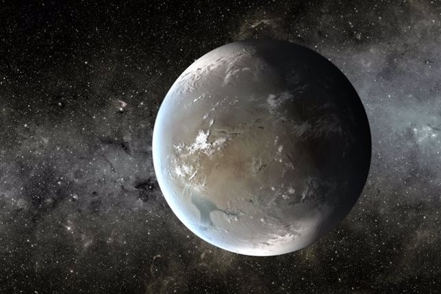 Recreación de Kepler 62f
