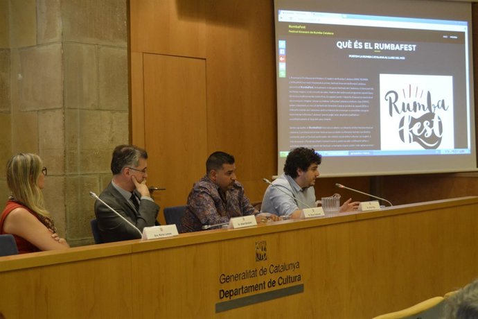 Los responsables del nuevo festival de rumba catalana