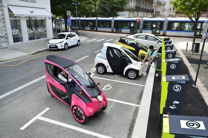 Proyecto de car sharing de Toyota en Grenoble (Francia)