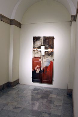 La obra 'La porta', de Josep Guinovart