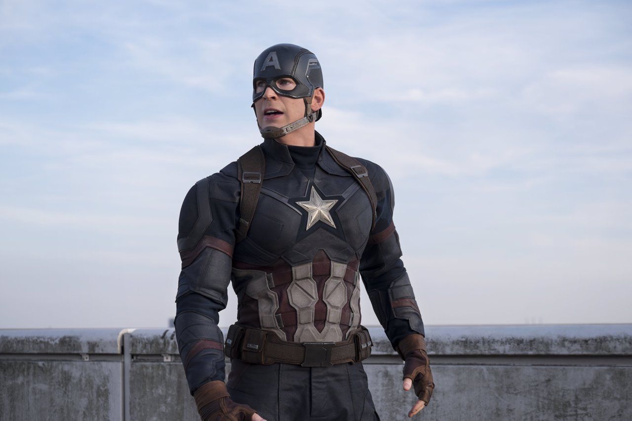 Chris Evans en Capitán América Civil War