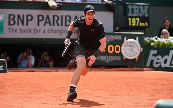 Andy Murray en Roland Garros