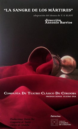 Cartel de 'La sangre de los mártires'