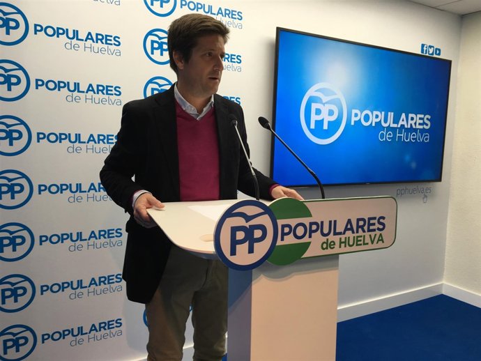 El parlamentario andaluz del PP por Huelva Guillermo García Longoria. 