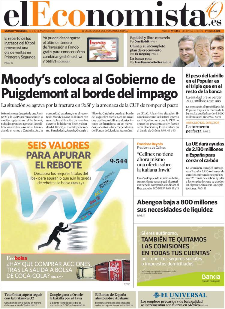 El Economista 28 mayo