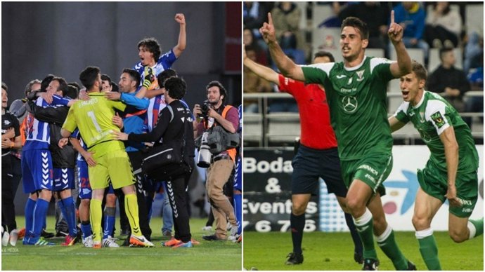 Alavés y Leganés dan un paso al frente para jugar en Primera