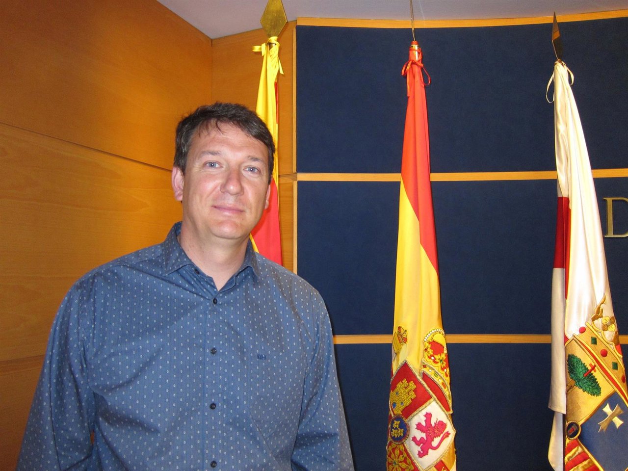 El alcalde de Ricla, Ignacio Gutiérrez (PSOE)