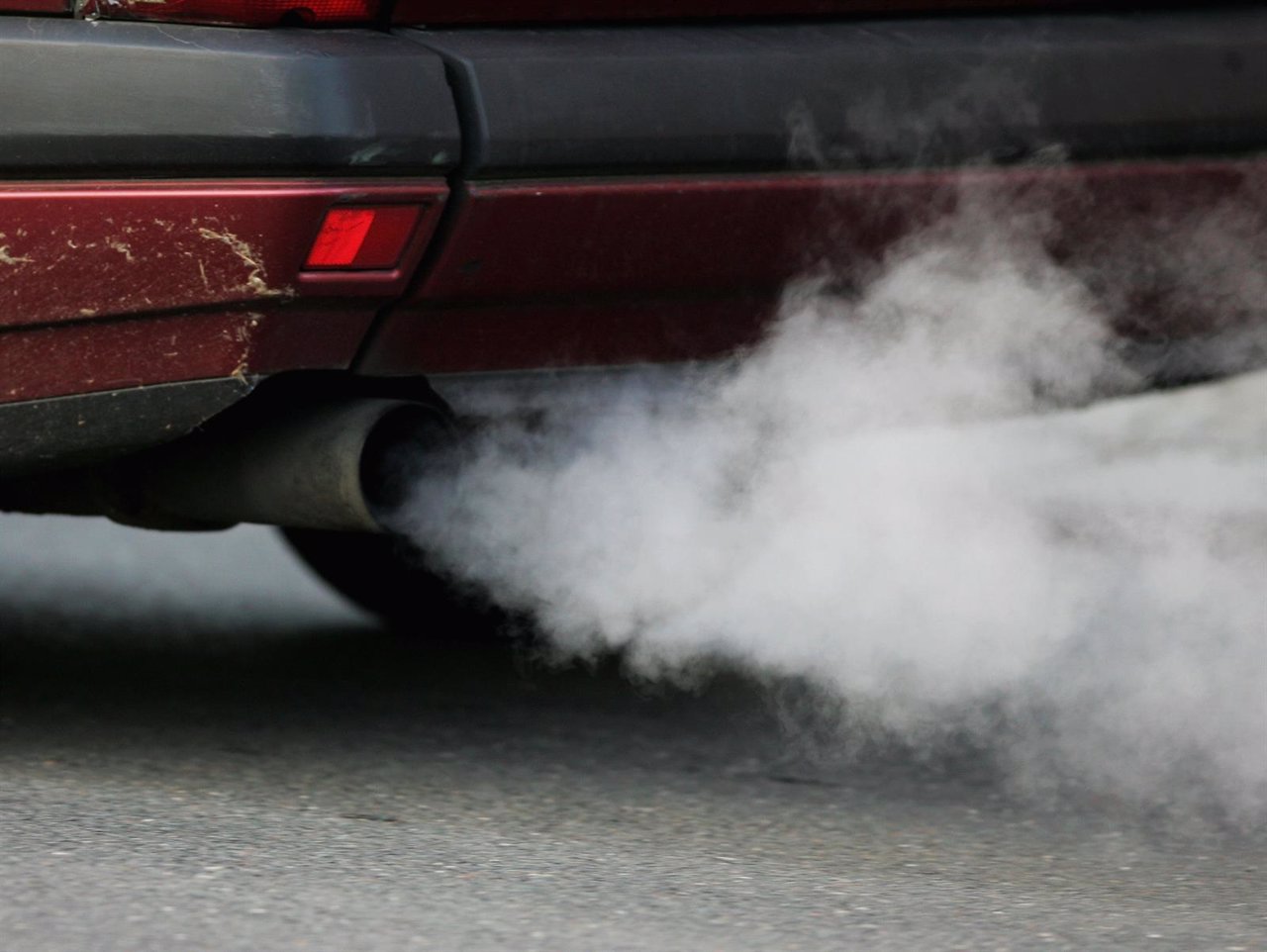 Emisiones, coche, contaminación