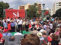 Sánchez acusa a Iglesias de "equivocarse de adversario" y bloquear el cambio