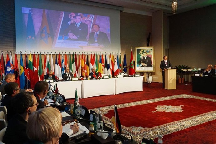 Pío García-Escudero en la Cumbre de Presidentes de Parlamentos en Tánger