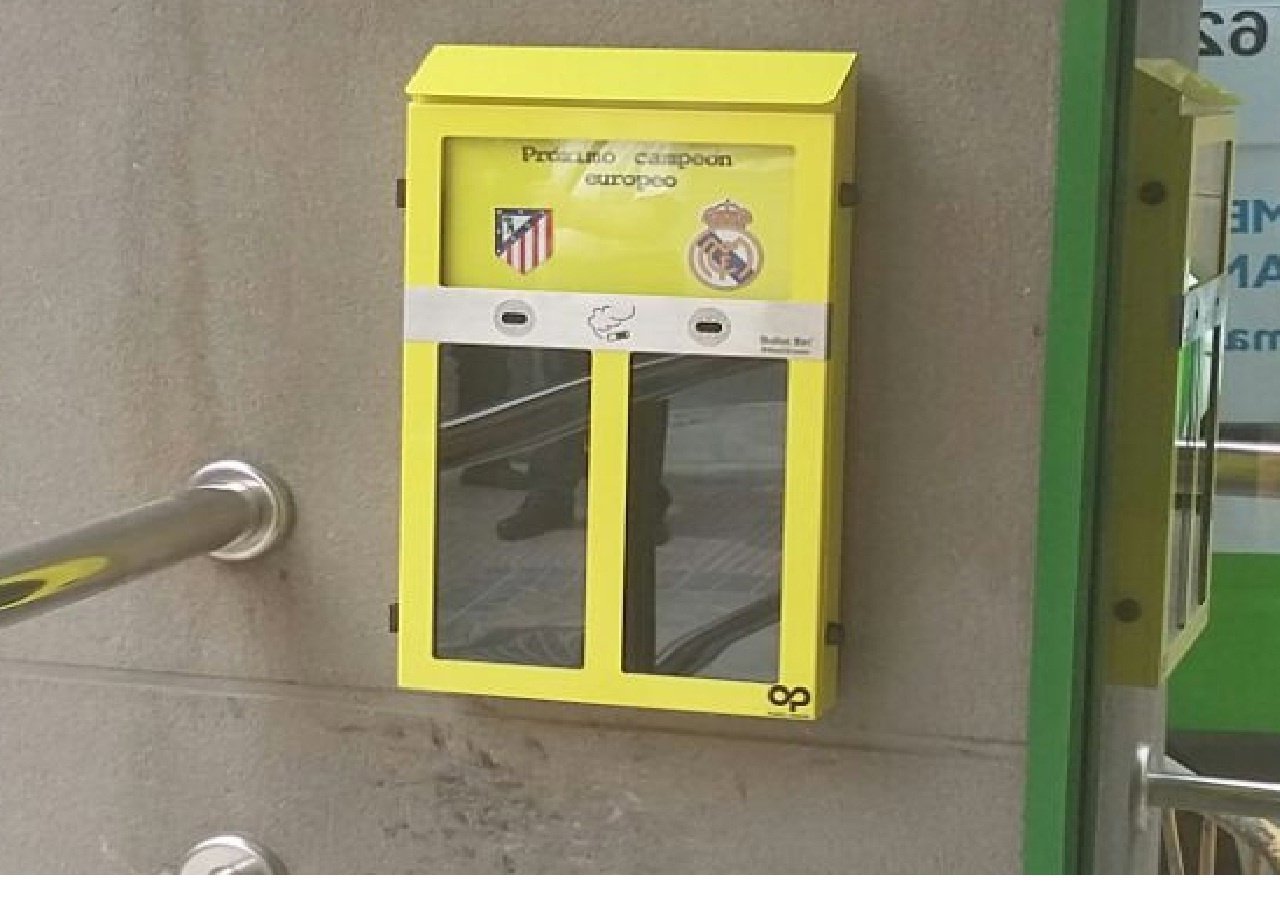 Imagen de la papelera-urna