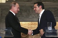 Putin y Tsipras refuerzan lazos en Atenas y apuntan a una mayor cooperación económica