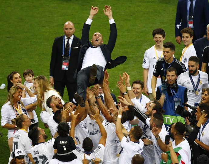 Zinédine Zidane campeón final Liga Campeones Champions
