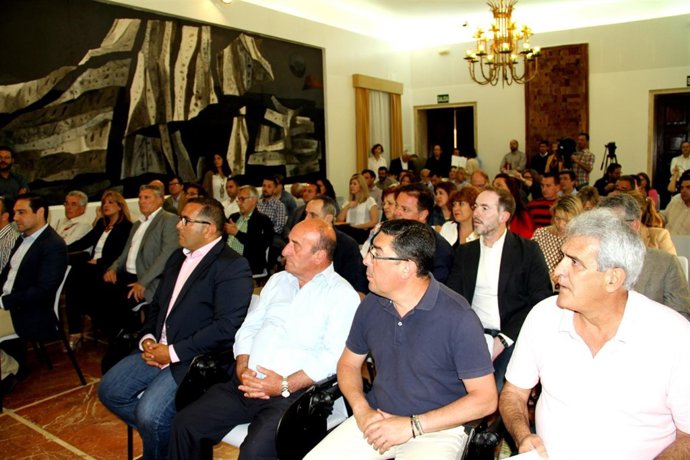 Reunión de la Diputación de Huelva con alcaldes para el Plan de Empleo