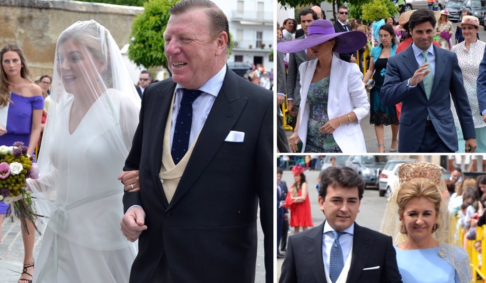 Francisco Rivera y Lourdes Montes no faltan a la boda de la hija de César Cadava