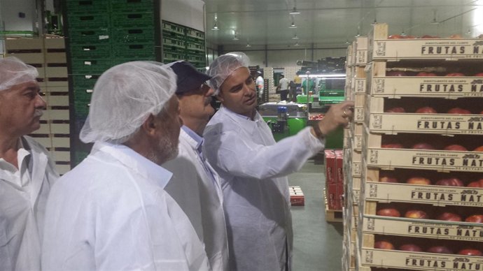 Visita de la Junta a Agrasur