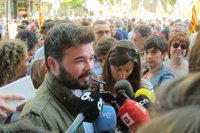 Gabriel Rufián (ERC): "No pediremos permiso nunca más al Estado español"