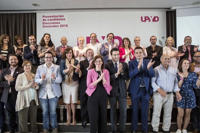 Candidatos de UPyD a las elecciones del 26J