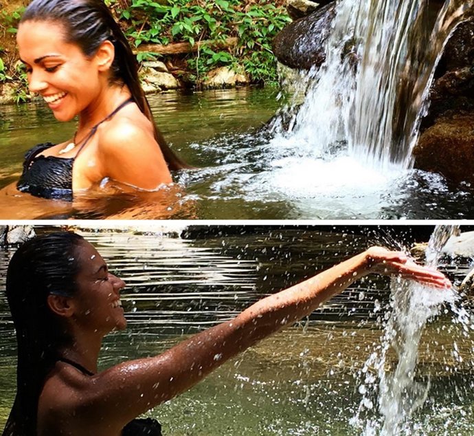 Lara Álvarez, su 30 cumpleaños junto a su 'familia' de Supervivientes