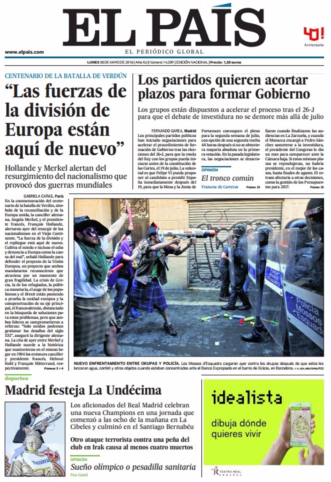 Portada El País