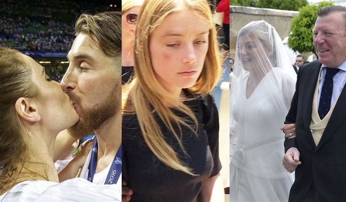 Del amor de Champions, bodas amargas magulladuras de ex de Depp, Amber Heard