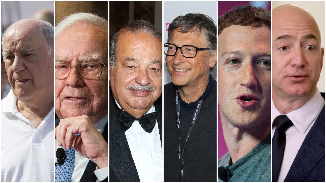 En qué empresas invierten los hombres más ricos del mundo