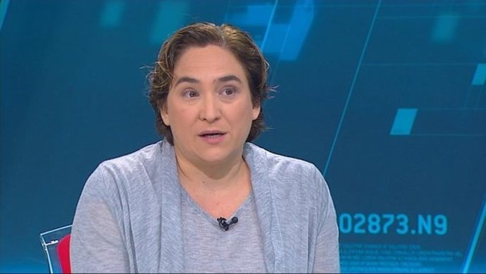 La alcaldesa de Barcelona, Ada Colau