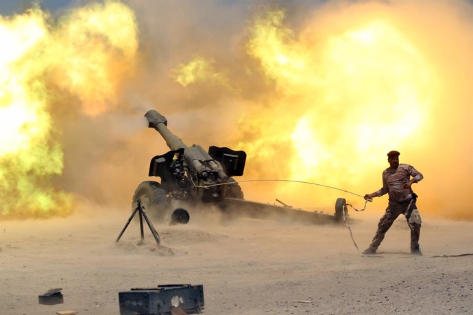 Ataque al Estado Islámico cerca de Bagdad (Iraq)