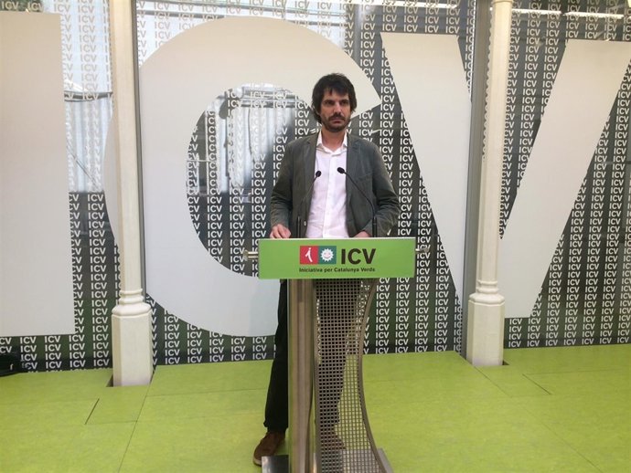 El portavoz de ICV, Ernest Urtasun.