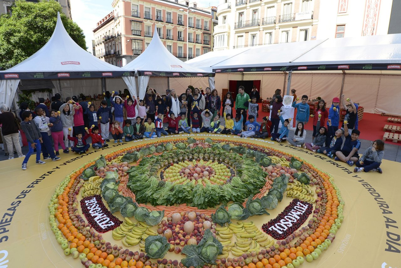 Mandala en el Día Mundial del Zumo