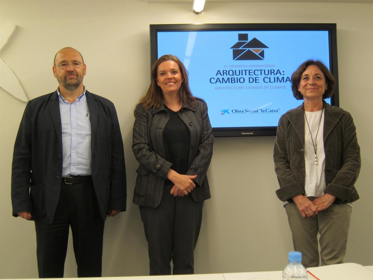 Patxi Mangado, Ana Díez Fontana y Maite Rodríguez